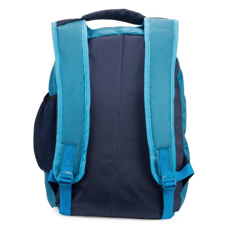 CandK Navy Blue-White Polyester 21L School Bag
