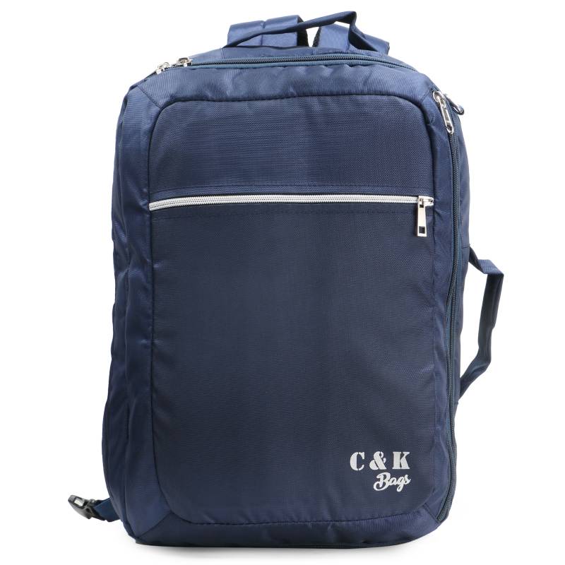 CandK Blue Polyester 25L Messenger Bag