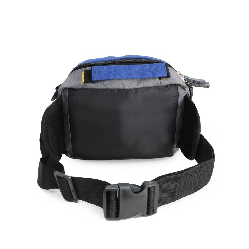 CandK Blue-Grey Polyester 10L Multipurpose Toiletry Bag