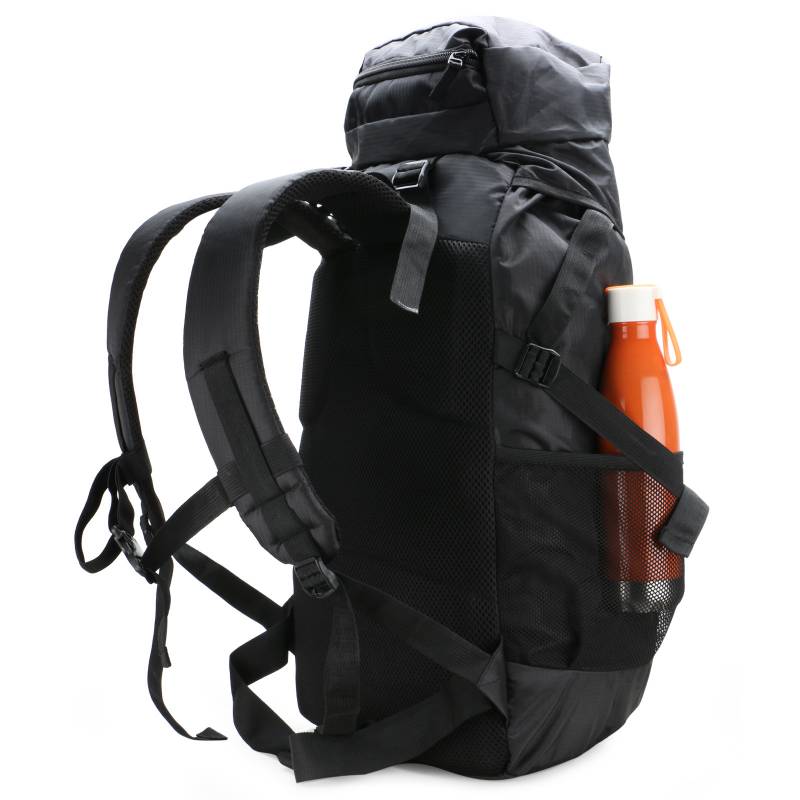 CandK Black Polyester 55L Travel Bag