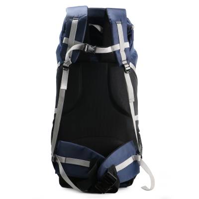 CandK Navy Blue Polyester 60L Travel bag