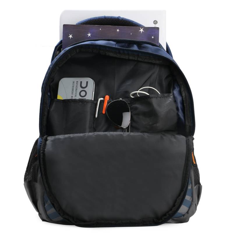 CandK Navy Blue Polyester 32L Backpack