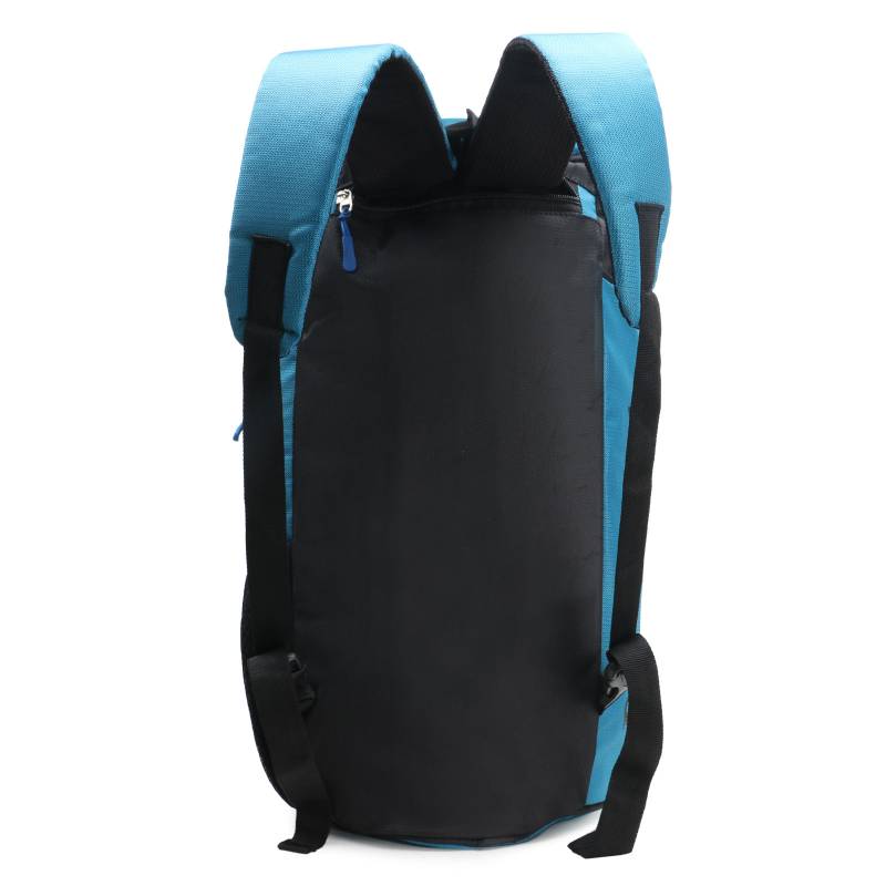 CandK Unisex Black-Blue Polyester 25L Multipurpose Duffel Gym Bag-Travel Bag-Sports Bag