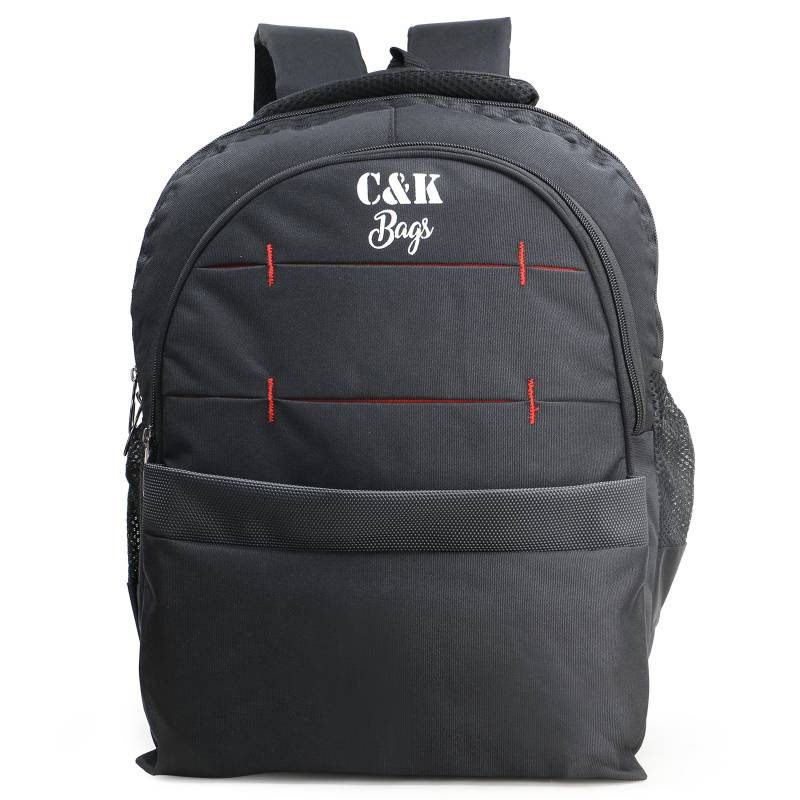 CandK Black Polyester 32L Classic Laptop Bag