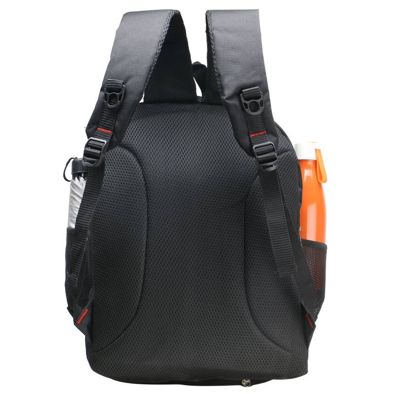 CandK Black Polyester 32L Classic Laptop Bag