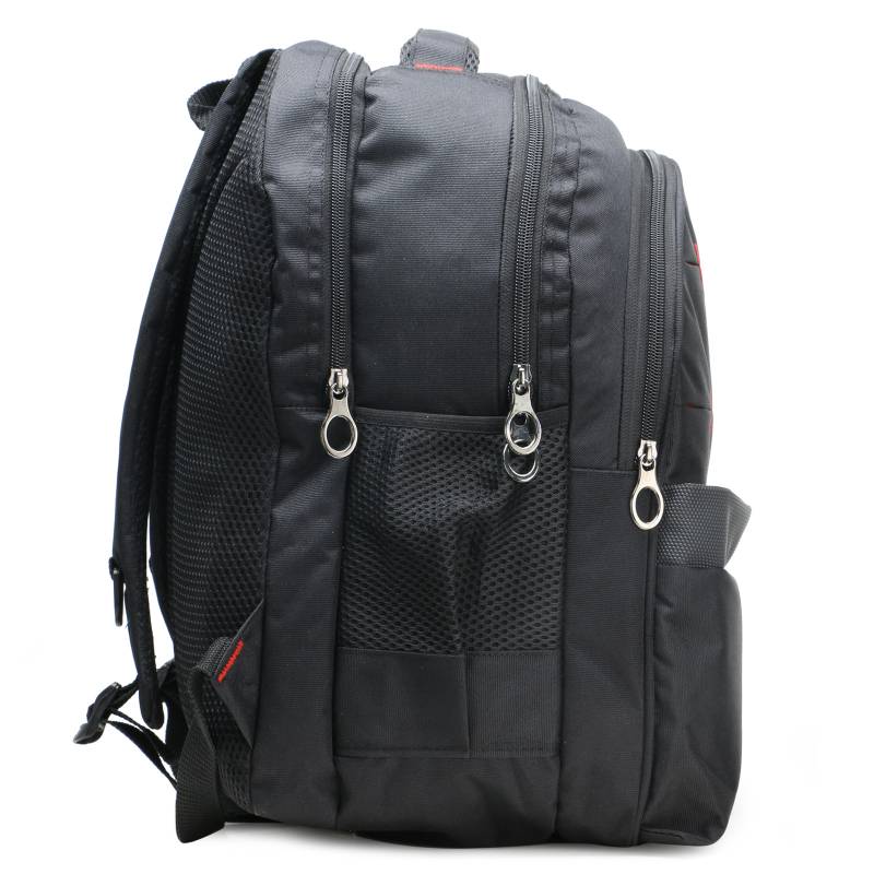 CandK Black Polyester 32L Classic Laptop Bag