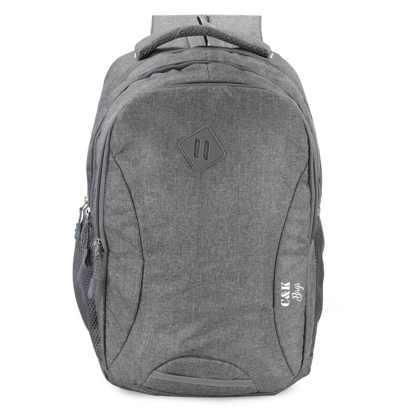 CandK Grey Polyester 30L Laptop Bag