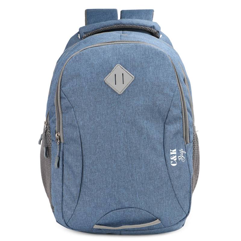 CandK Blue Polyester 30L Laptop Bag