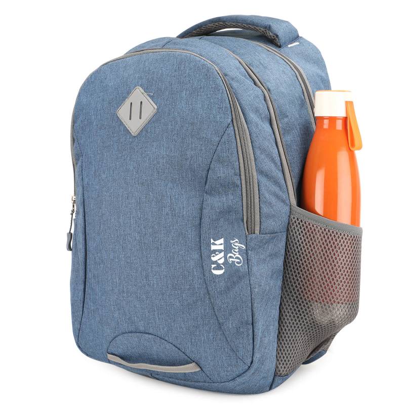 CandK Blue Polyester 30L Laptop Bag
