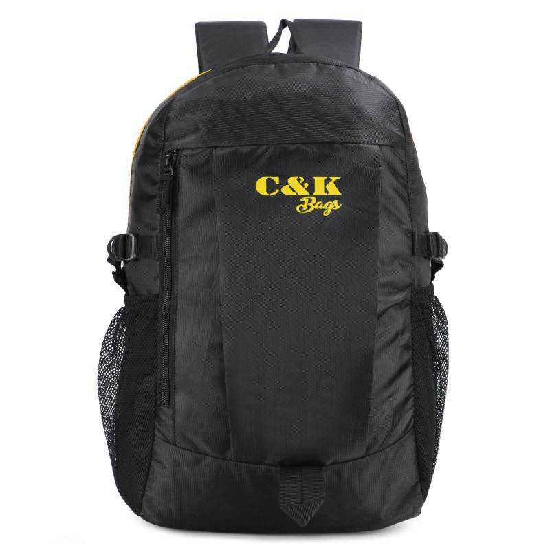 CandK Black Polyester 20L Laptop Bag