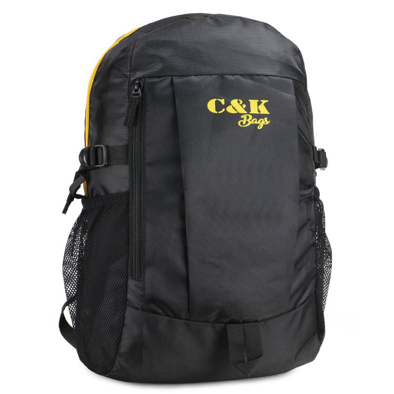 CandK Black Polyester 20L Laptop Bag