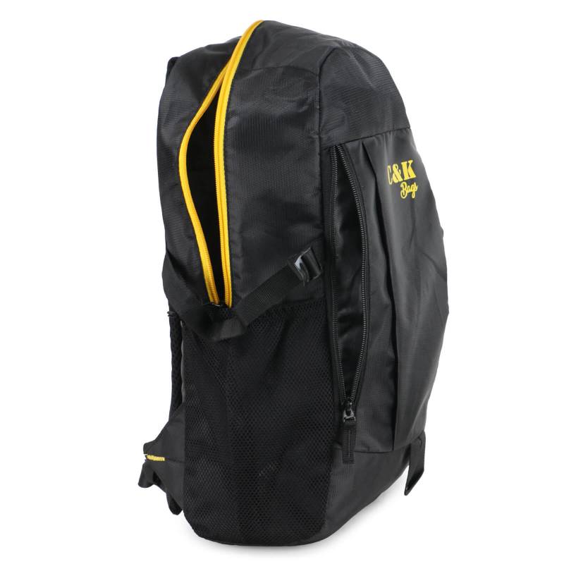 CandK Black Polyester 20L Laptop Bag