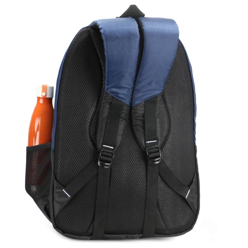 CandK Blue-Black Polyester 30L Lightweight School Bag